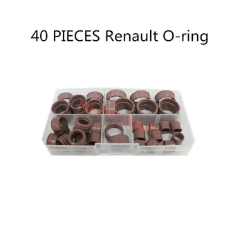 Nemokamas pristatymas,40 VIENETŲ Oro kondicionavimo sistema vamzdžių siūlių sandarinimo guminis žiedas už Renault,plombos O-žiedas Renault 