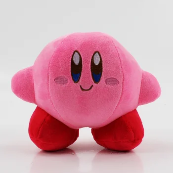15cm Kawaii Kirby Pliušinis Žaislas Puikus Rožinis Kirby Žaidimo Veikėjas Lėlės Krypavimas Dee Doo Minkšti Kimštiniai Animacinis Žaislas Vaikams Mergaitėms Dovanų