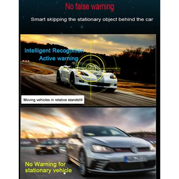 2019 Automobilių Blind Spot Aptikimo Jutiklis Saugos Perspėjimo Sistemos Universalus Įspėjimo tolimojo CSL88