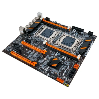 ALZENIT X79D-PD7 Dual CPU Plokštė Intel X79 LGA 2011 E5 128 GB DDR3 Quad Channel M. 2 SATA3.0 USB3.0 WOL PXE E-ATX Mainboard
