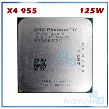 AMD Phenom II X4 955 X4-955 125W 3.2 Ghz Quad-Core CPU DeskTop HDZ955FBK4DGM HDZ955FBK4DGI HDX955FBK4DGM Socket AM3