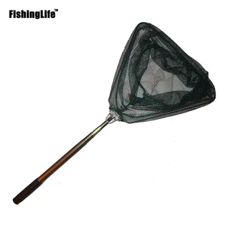 FishingLife 1.62 M Keturių Skyrių Aliuminio Vamzdžių Nešiojamų Vertus, Net Trikampis Mini Ištraukiama Lyginimo Žvejybos Ju Žvejybos Reikmenys