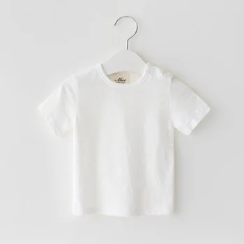 Grynas Minkštas Kvėpuojantis marškinėliai trumpomis Rankovėmis Megztinis Švarkas Berniukų Ir Mergaičių Vasaros Stilius 