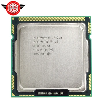 Intel Core i5 760 Procesorius 2.8 GHz 8MB Cache Socket LGA1156 45nm CPU Desktop