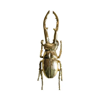 Kūrybos Aukso smulkių gyvūnų, vabzdžių tarakonai didelis vabalas Šiaurės ins Namų Dekoro Priedai Vestuvių Papuošalai