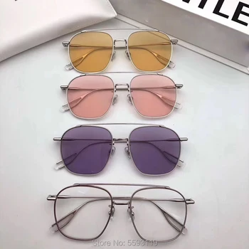 Naujas Mados Woogie akiniai nuo saulės Korėja Prekės Dizaineris akiniai ŠVELNUS akiniai vyrams, moterims, Akiniai nuo saulės gafas oculos