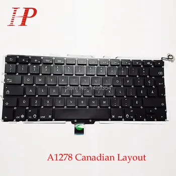 Originali A1278 Kanados Kanados Klaviatūra, Skirta Apple Macbook Pro 13