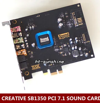 Originalus Naudojami,Creative 5.1 Pluošto Recon3D garso plokštė SB1350 quad-core ultra(HIFI)