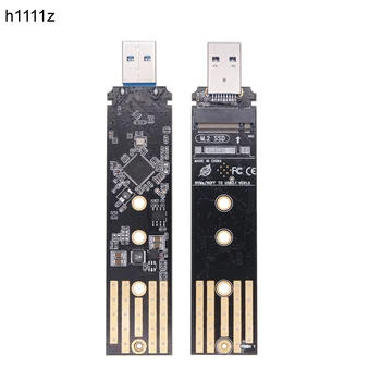 RTL9210B Dual Protokolo SSD Talpyklos USB C 2 M. NVME PCIe NGFF USB3.1 GEN2 10Gbps M2 SSD Atveju Adapteris 2230/2242/2260/2280 SSD