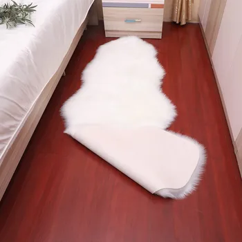 Sholisa Kailio Grindų Gyventi Kambaryje Kilimas Carpert kailio kilimas, miegamojo Carpert Avikailio 6cm Krūva Kambarį Namo Apdaila