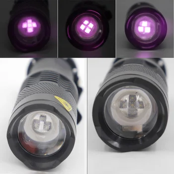 SK68 Infraraudonųjų SPINDULIŲ raudonos šviesos LED Žibintuvėlis IR850nm IR940nm Naktinio Matymo Kamera Užpildyti Šviesos diodų (LED) Lempos (1* AA Baterijos)