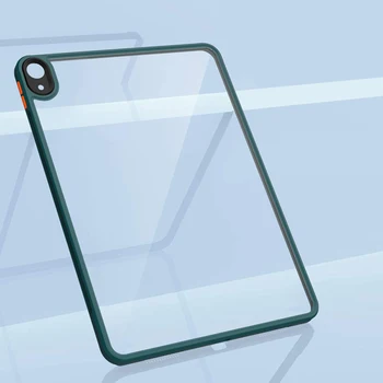 Skaidrus Atgal Case For iPad 4 Oro 10.9 colių 2020 Akrilo Ultra-plonas apsauginis Dangtis iPad 4 Oro Atveju Conque Fundas