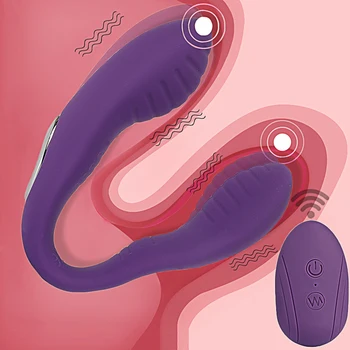 U Formos Vibratoriai Moterims Sekso Žaislas Dildo G Spot Klitorio Massager Vibrator 10 Greitį Nuotolinio Valdymo Makšties Masturbator Už Wome