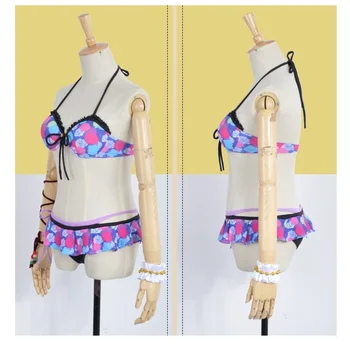 Unisex Anime Cos Lovelive Nozomi Tojo Cosplay Kostiumai, lovelive! maudymosi kostiumėlį, maudymosi kostiumėliai, Bikini Komplektas