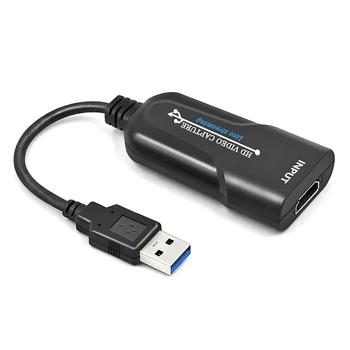 USB 3.0 Filmavimo Korteles, HDMI, USB Video Grabber namų Ūkių Televizijos Priedai Telefono Žaidimas Transliacijos