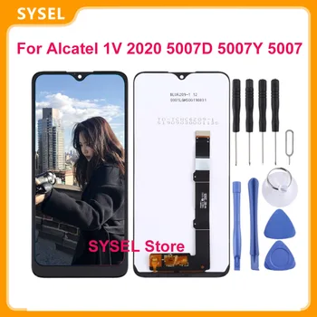 Už Alcatel 1V 2020 5007D 5007Y 5007U 5007 LCD Ekranas Touch Panel Stiklo Asamblėjos Alcatel 1V 2020 Ekrano Pakeitimas