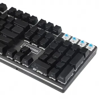 YMDK 104 87 61 ABS Pusėje apšviestoje Pusėje Apšvietimu Juoda Keycap Nustatyti OEM Profilis MX Mechaninė Klaviatūra
